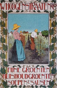 Erbsen ernten, Plakat für 
