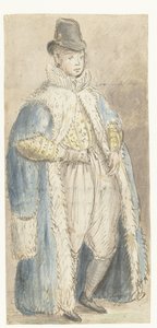 Porträt des Sohnes von Friedrich V. von der Pfalz (?) von Johann Goltz (possibly)