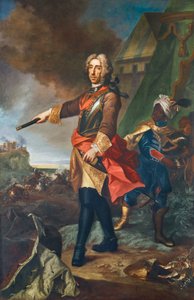 Prinz Eugen von Savoyen als Feldherr von Johann Gottfried Auerbach