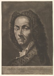 Porträt von Giovanni Battista Piazzetta, frühes 18. Jahrhundert von Johann Gottfried Haid