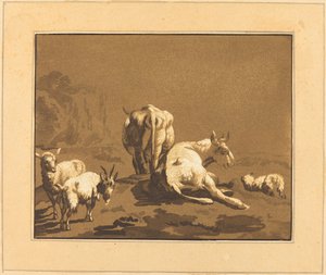 Kühe von Johann Gottlieb Prestel after Joseph Wagner