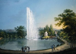 Der große Brunnen, ca. 1820