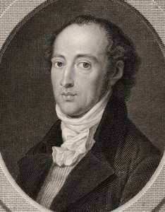 Porträt des Komponisten Johann Anton André 1775-1842, 1800