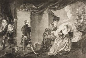 Olivias Garten, Akt III, Szene IV, aus 