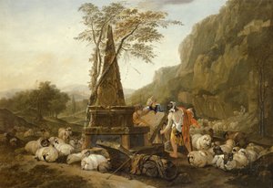 Die Begegnung von Jakob und Rahel am Brunnen