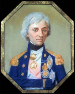 Porträt von Vizeadmiral Sir Horatio Nelson (1758-1805)