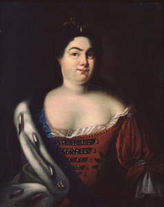 Porträt der Kaiserin Katharina I.