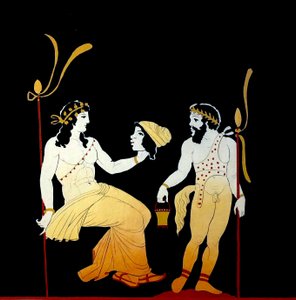 Dionysos hält die Maske, ca. 1796
