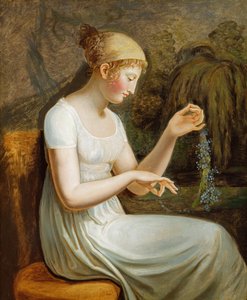 Mädchen mit Blumen