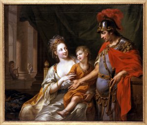 Hektors Abschied, 1776 von Johann Heinrich Wilhelm Tischbein