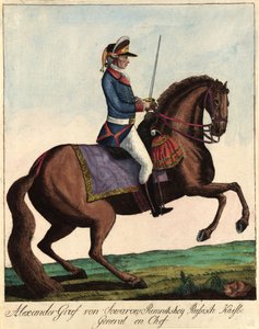 Feldmarschall Generalissimus Prinz Alexander Suworow 1729-1800, um 1790