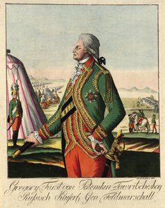 Prinz Grigory Alexandrovich Potyomkin von Johann Hieronymus Loeschenkohl