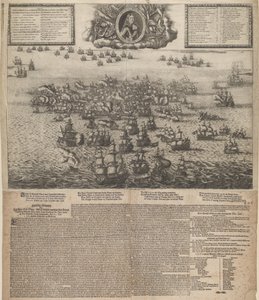 Schlacht bei Køgebucht im Juli 1677