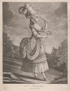 Die Liebende von Johann Jacobus Haid