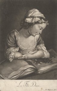 Das süße Mädchen von Johann Jacobus Haid