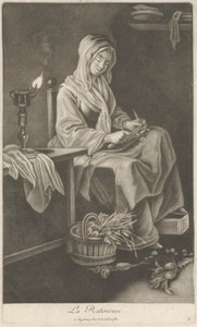 Die Rechenfrau von Johann Jacobus Haid
