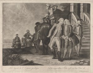 Die Abreise des verlorenen Sohnes von Johann Jacobus Haid