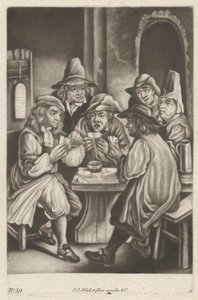 Männer beim Kartenspielen