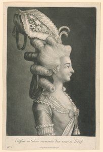 Frisur am Kolosseum mit neuem Pouf von Johann Jakob Haid