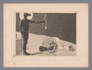 Anbetung des Mammons von Johann Jakob Weber