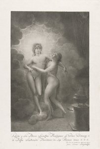 Allegorie auf die Hochzeit von Wilhelm V. und Wilhelmina von Preußen, 1767