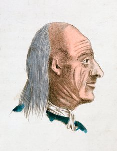 Die Gesichtszüge einer fröhlichen und freundlichen Person, 1808 von Johann Kaspar Lavater