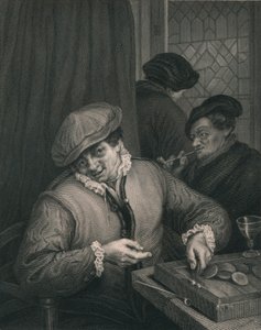 Trictrac, Mitte 17. Jahrhundert, Mitte 19. Jahrhundert von Johann Leonhard Appold
