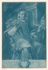 Porträt von Benedikt XIV.
