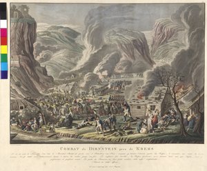 Schlacht von Dürnstein 1805 von Johann Lorenz Rugendas