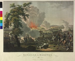 Schlacht von Marengo am 14. Juni 1800 von Johann Lorenz Rugendas