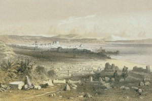 Tiberias von Johann Martin Bernatz