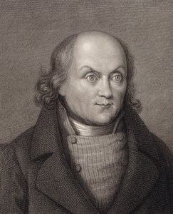 Porträt von Hans Georg Nägeli 1773-1836 von Johann Martin Esslinger