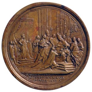 Die Krönung Josephs II. zum Römisch-deutschen König in Frankfurt am Main 1764 von Johann Martin Krafft