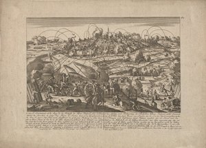 Die Eroberung von Belgrad am 8. Oktober 1789 von Johann Martin Will