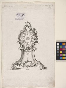 Uhr von Johann Michael Hoppenhaupt