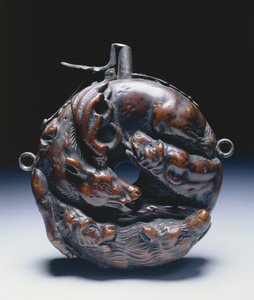 Pulverflasche, ca. 1680 von Johann Michael Maucher