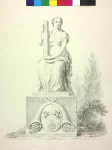 Allegorie auf die Verbindung Österreichs