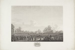 Ankunft von König Wilhelm I. in Brüssel, 1815 Zwölf Platten der Ankunft und Krönung von Wilhelm I. in Brüssel und der Schlachten bei Quatre-Bras und Waterloo im Jahr 1815 (Serientitel)