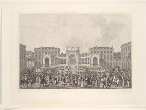 Krönung von König Wilhelm I. in Brüssel, 1815