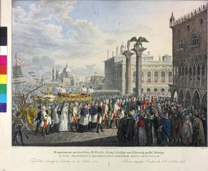 Besetzung von Venedig 1815 von Johann Nepomuk Hoechle
