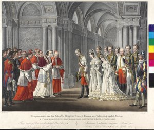 Empfang beim Papst 1819