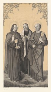 Heiliger Johannes, Matthäus und Petrus
