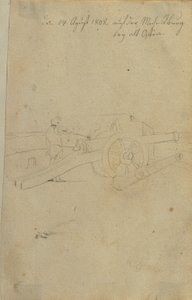 Episode auf der Michelsburg bei Ostia von Johann Peter Krafft