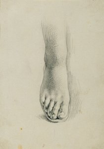 Fußstudie zu "Arindal und Daura"