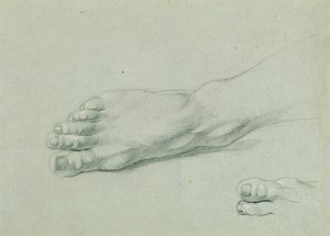 Fußstudie zu (detail)