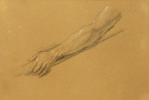 Handstudie zur "Szene aus dem Tiroler Freiheitskampf" von Johann Peter Krafft