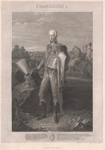 Römisch-deutscher Kaiser Franz II. (Stich)