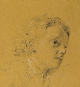 Kopf eines Knaben von Johann Peter Krafft