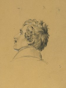 Porträtstudie zu "Einzug nach dem Pariser Frieden" von Johann Peter Krafft