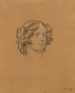 Porträtstudie zum "Einzug nach dem Pariser Frieden" von Johann Peter Krafft